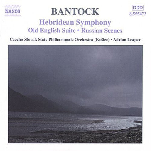 the album cover for Adrian Leaper - Hebridean Symphony