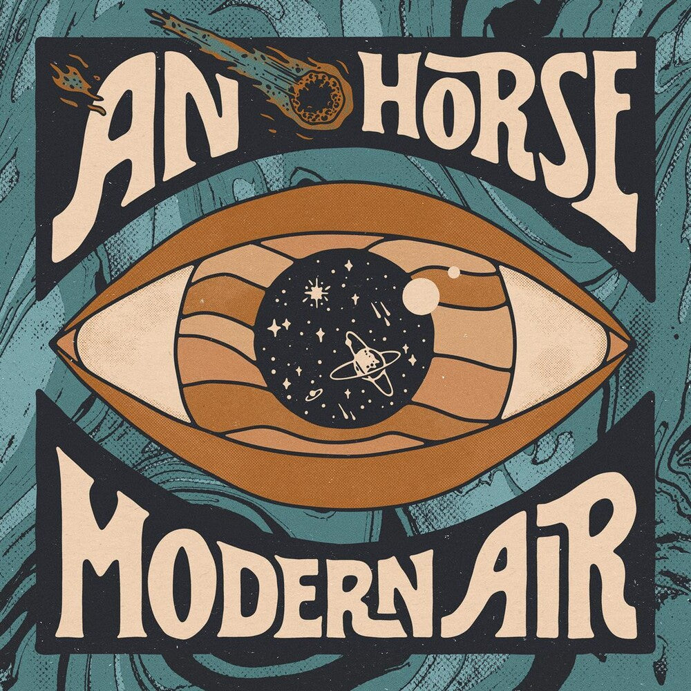 the album cover for An Horse - Modern Air