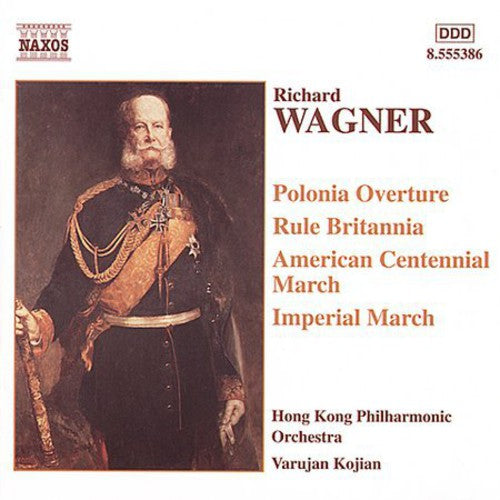 the album cover for Varujan Kojian - Marches & Overtures