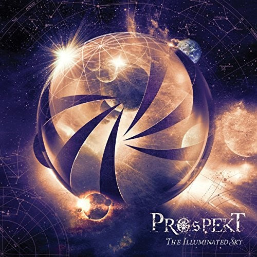 the album cover for Prospekt - The Illuminated Sky