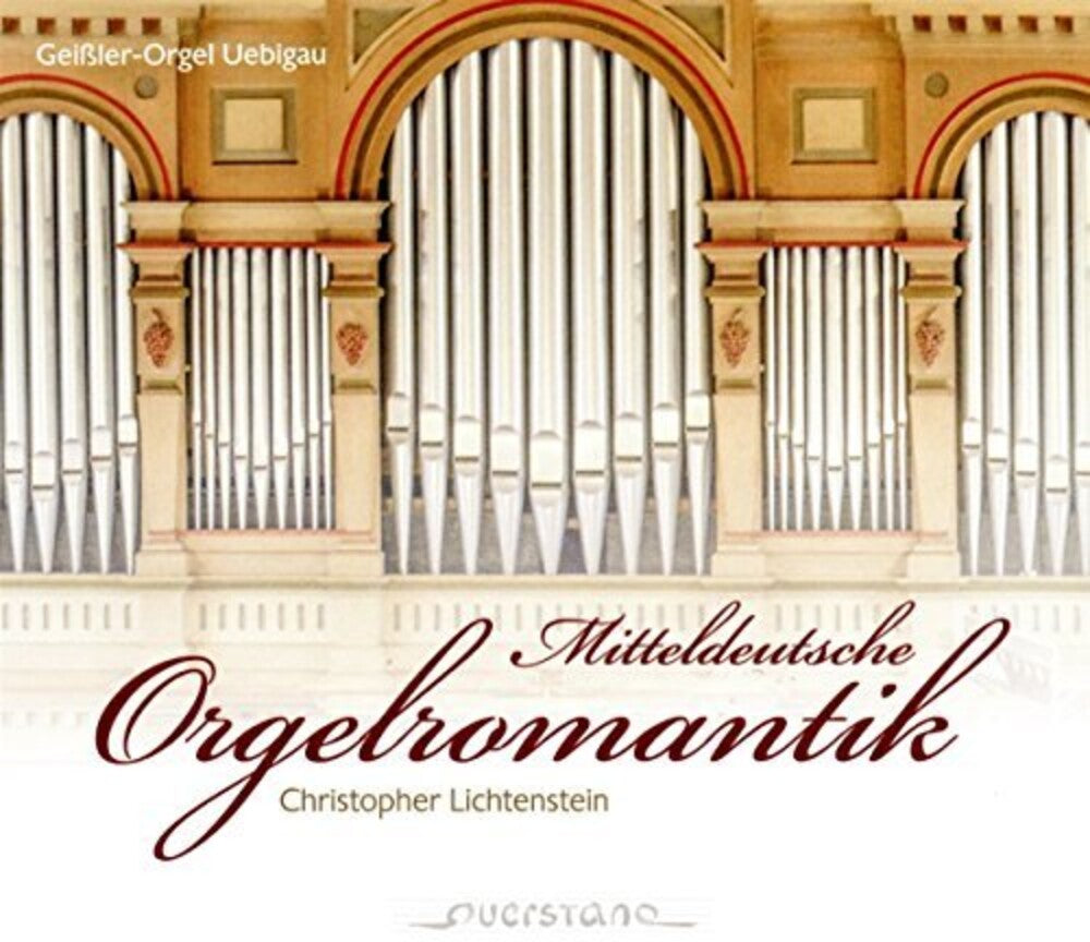 the album cover for Mitteldeutsche Orgelromantik / Various - Mitteldeutsche Orgelromantik