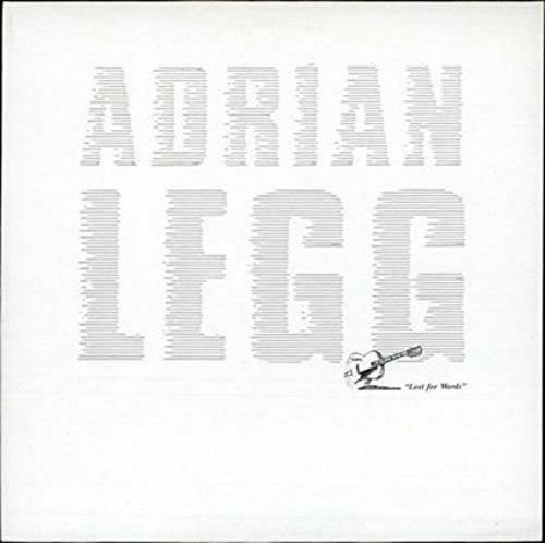 the album cover for Adrian Legg - Lost For Words