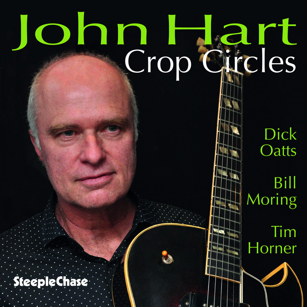 the album cover for John Hart - Crop Circles