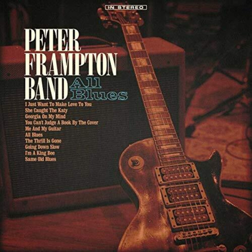 the album cover for Peter Frampton Band - All Blues