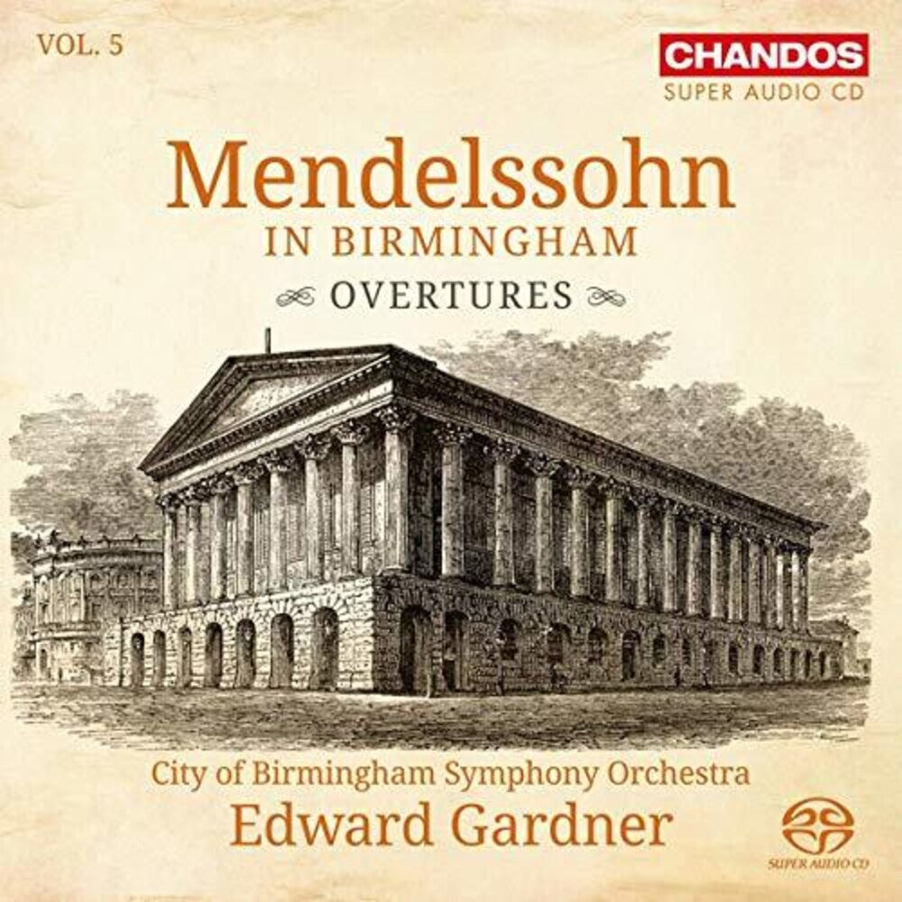 the album cover for Mendelssohn / Gardner - Mendelssohn in Birmingham 5