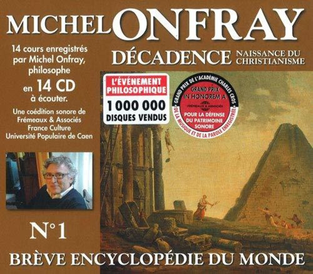 the album cover for Onfray - Decadence 1