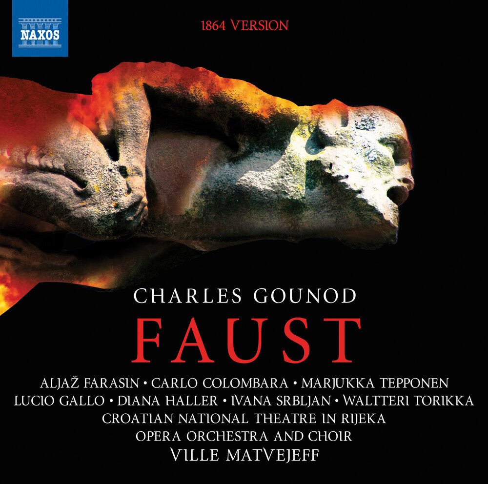 the album cover for Gounod / Farasin / Matvej - Faust