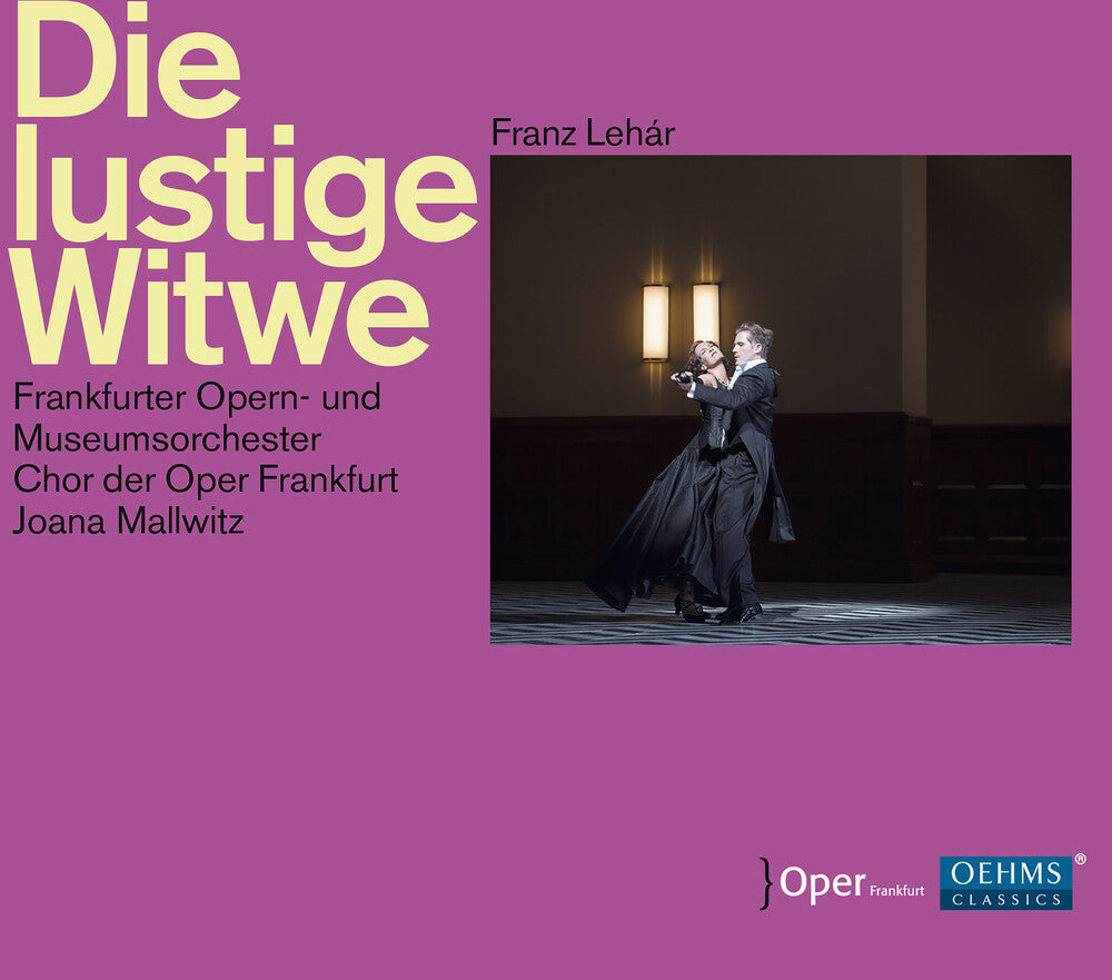 the album cover for Lehar / Samoilov - Die Lustige Witwe