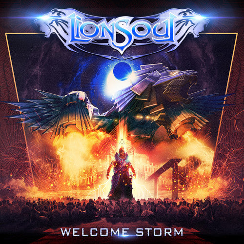 the album cover for LionSoul - Welcome Storm