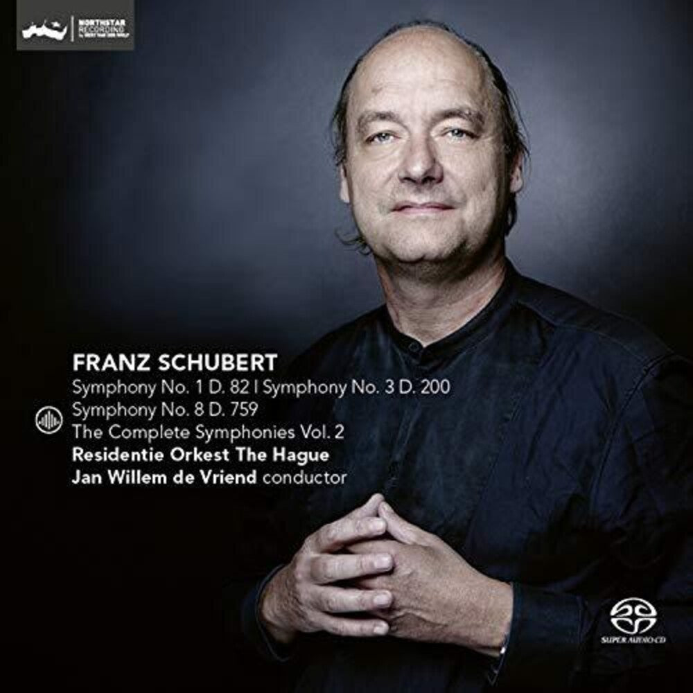 the album cover for Schubert / Vriend - Complete Symphonies 2