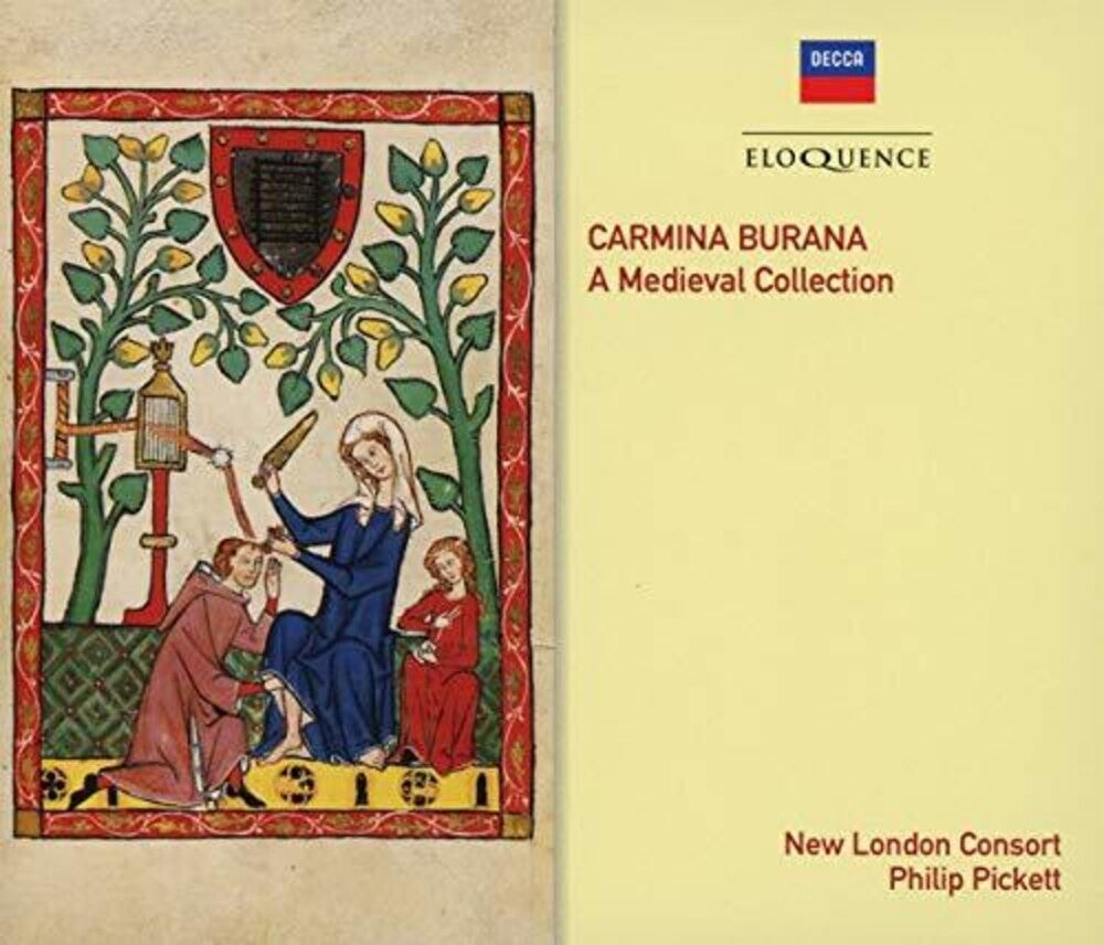 the album cover for Philip Pickett - Carmina Burana