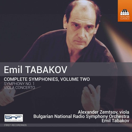 the album cover for Tabakov - Emil Tabakov: Complete Symphonies, 2