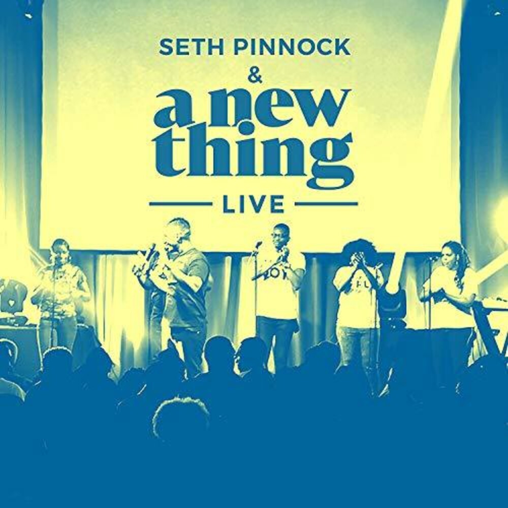 the album cover for Pinnock, Seth & a New Thing - New Thing Live