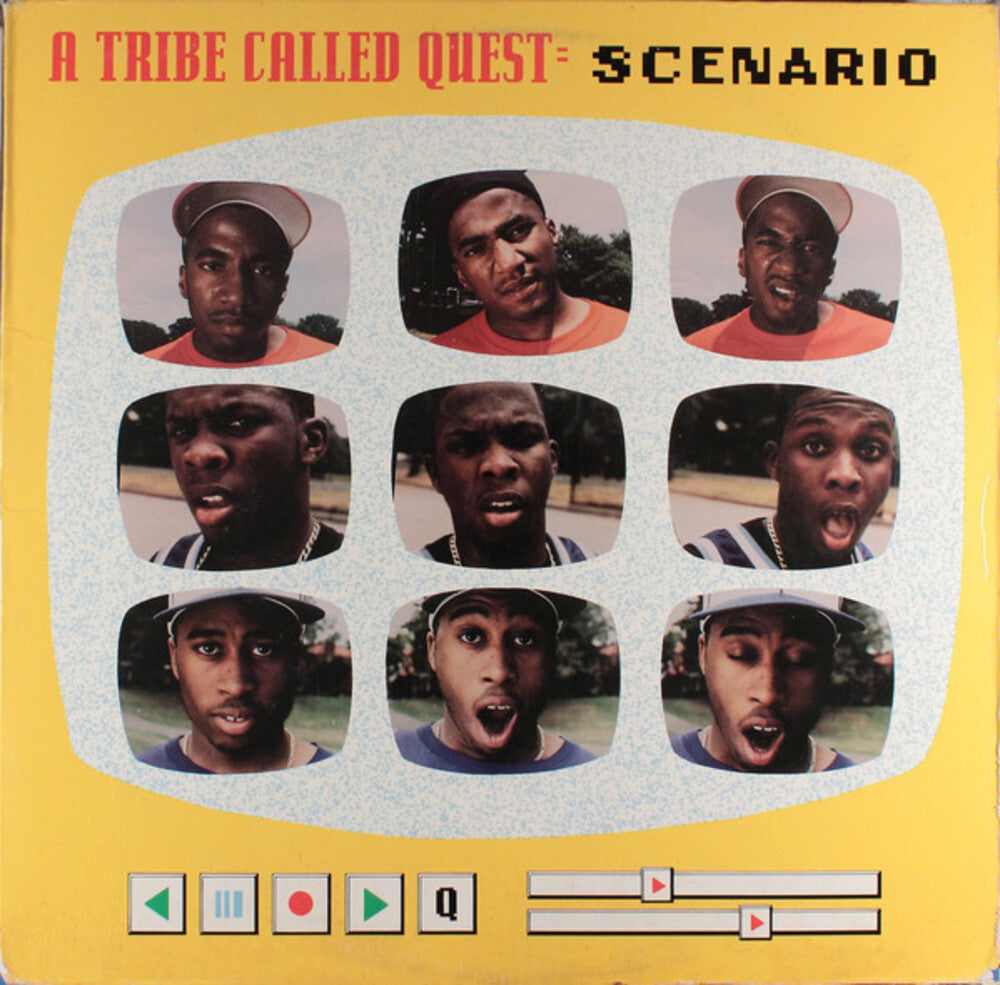 the album cover for A Tribe Called Quest - Scenario