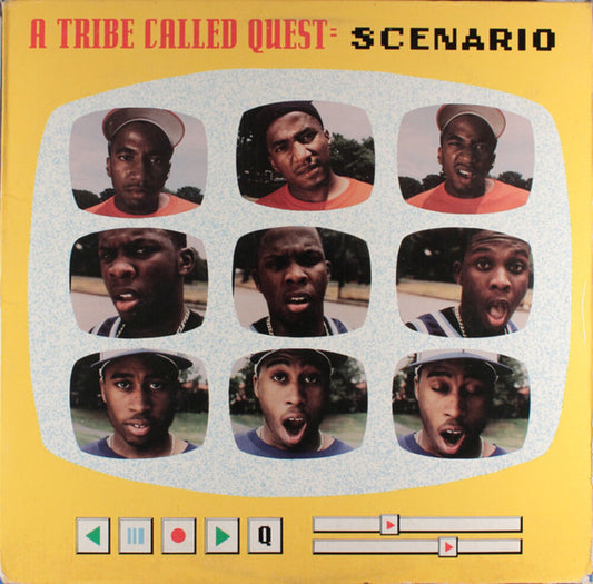 the album cover for A Tribe Called Quest - Scenario
