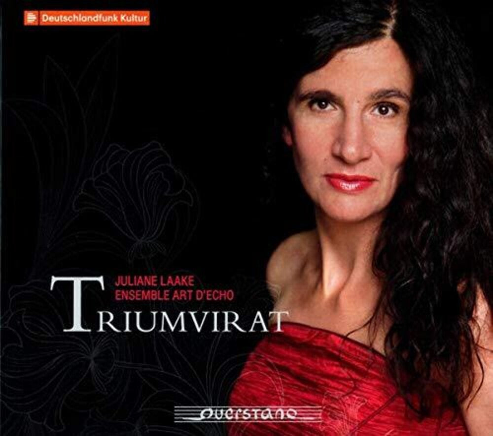 the album cover for Hoeffler / Laake / Ensemble Art Decho - Triumvirat