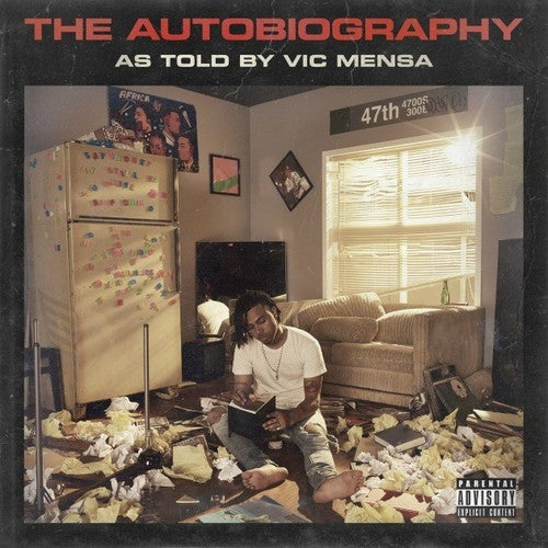 the album cover for Vic Mensa - The Autobiography