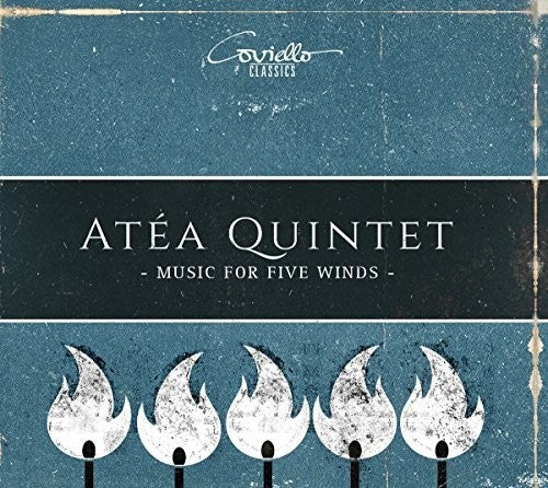 the album cover for Bozza / Atea Quintet - Music for Five Winds