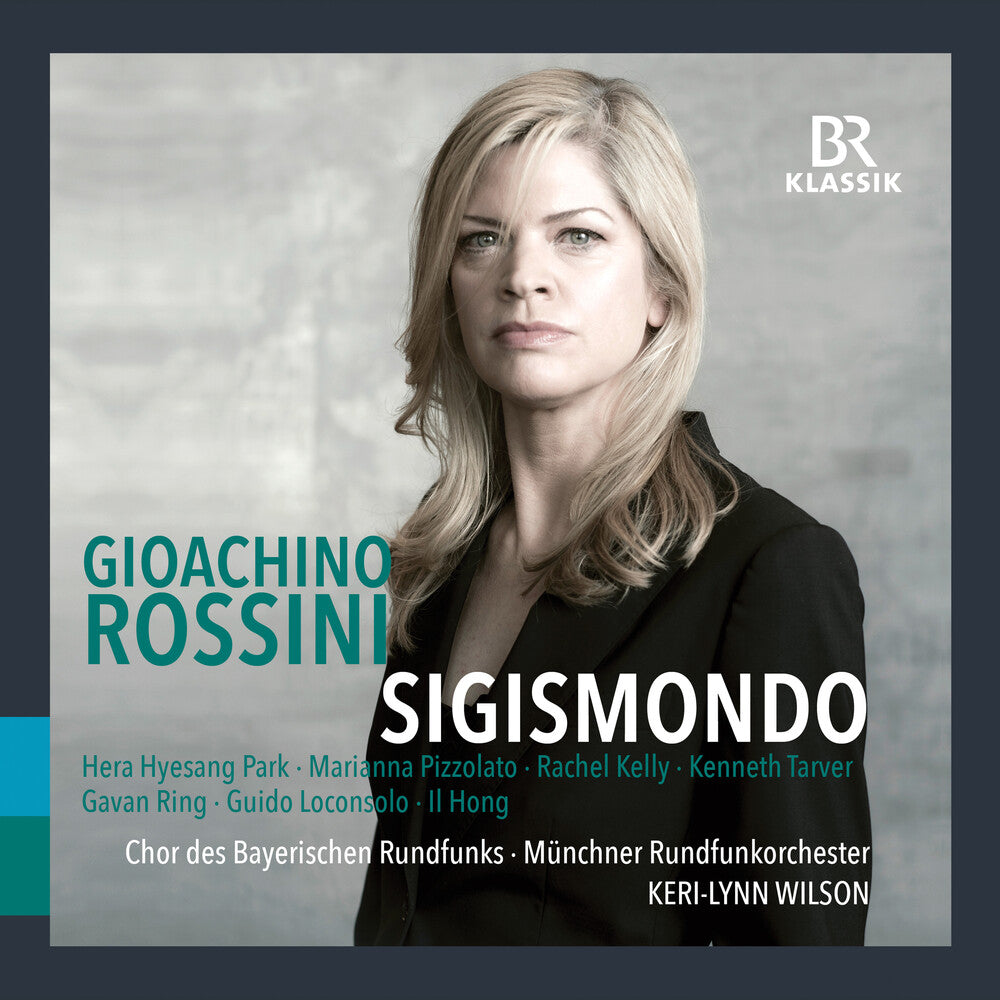 the album cover for Rossini / Park / Muenchner Rundfunkorche - Sigismondo