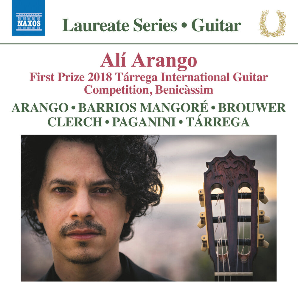 the album cover for Mangore / Arango - 2018 Tarrega International