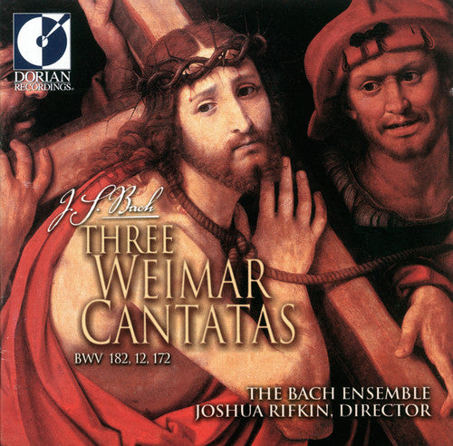 the album cover for Joshua Rifkin - Three Weimar Cantatas