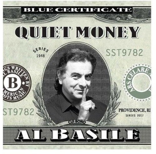 the album cover for Al Basile - Quiet Money