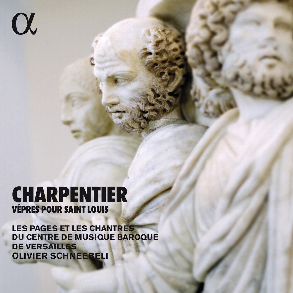 the album cover for Charpentier / Schneebeli - Vepres Pour Saint Louis