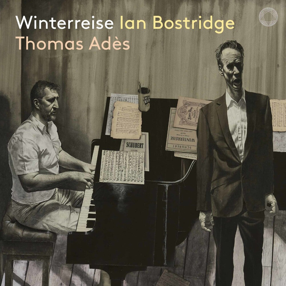 the album cover for Schubert / Bostridge / Ades - Winterreise