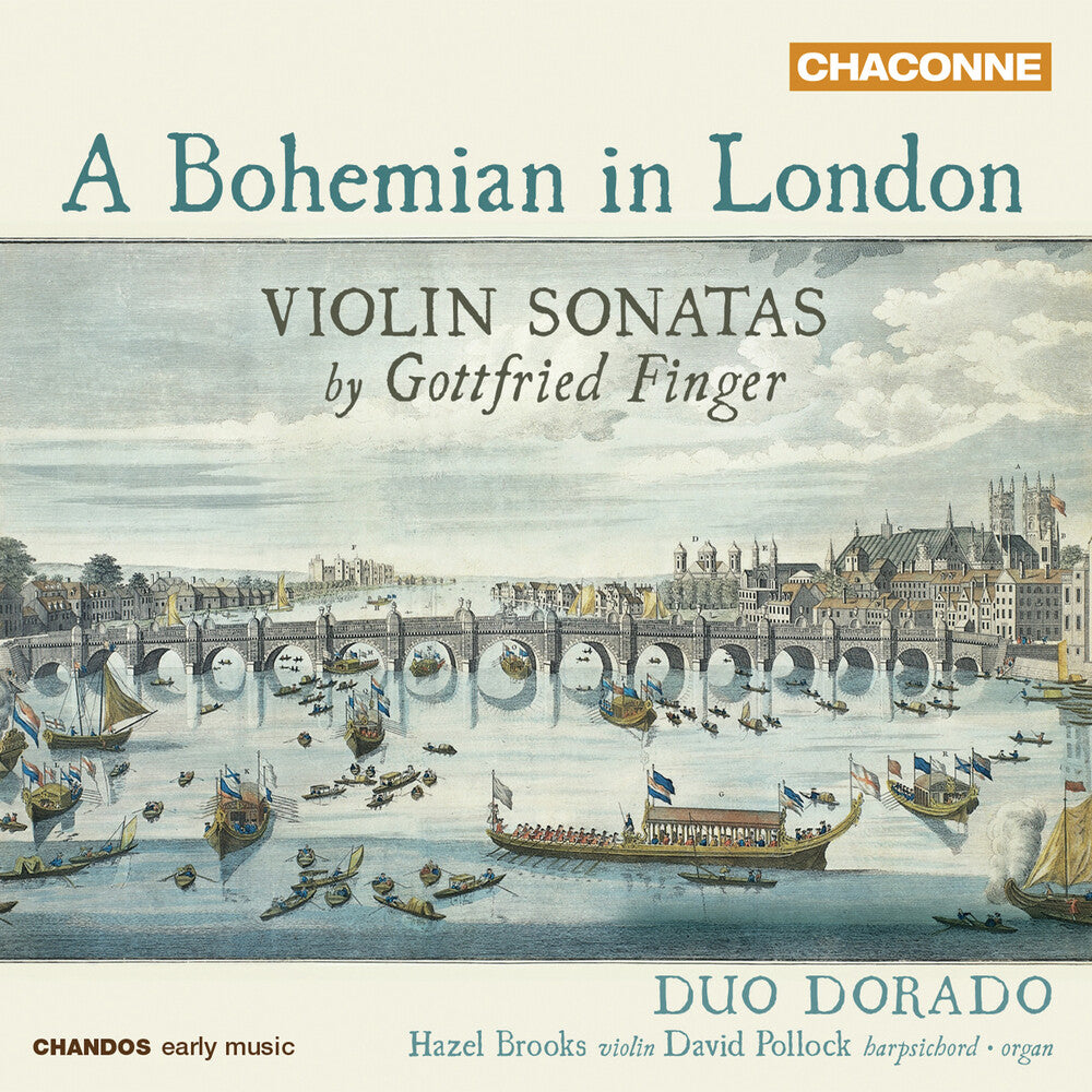 the album cover for Finger / Duo Dorado - Bohemian in London