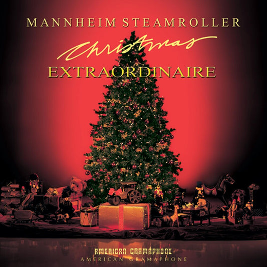 the album cover for Mannheim Steamroller - Christmas Extraordinaire
