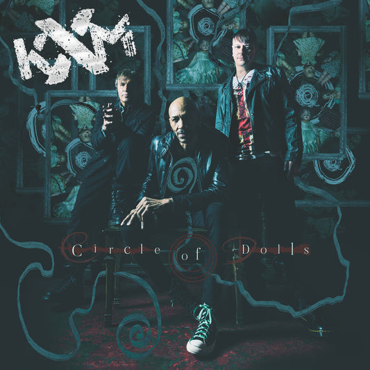 the album cover for KXM - Circle Of Dolls