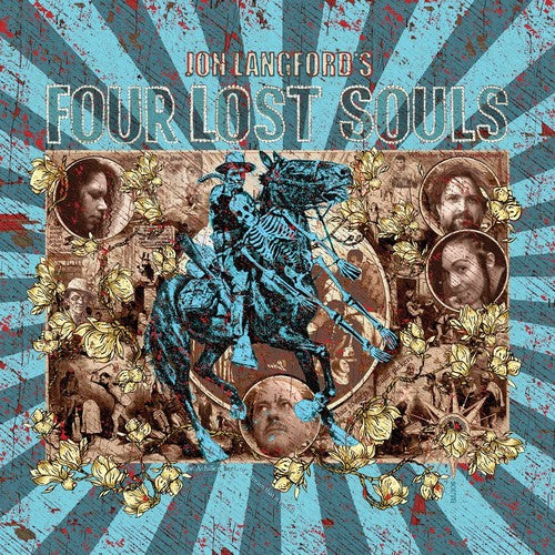 the album cover for Jon Langford - Four Lost Souls