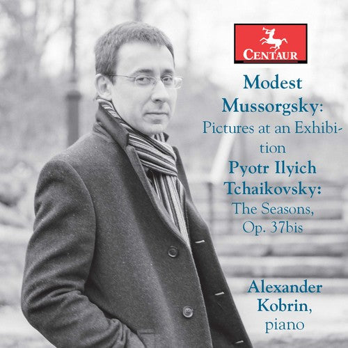 the album cover for Mussorgsky / Kobrin - Pictures at An Exhibition / Seasons 37