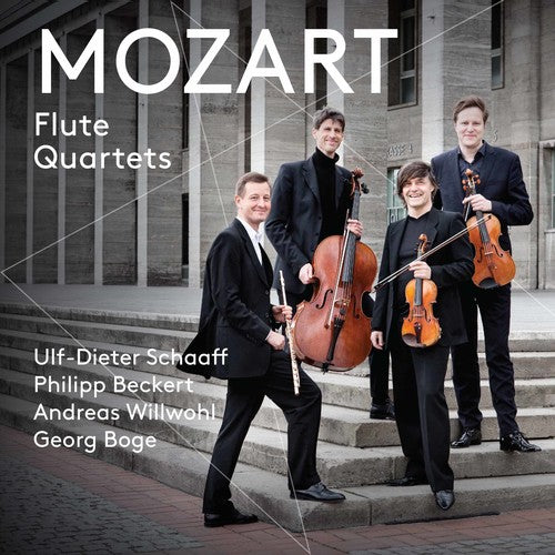 the album cover for Mozart / Schaaff / Boge - Flute Quartets