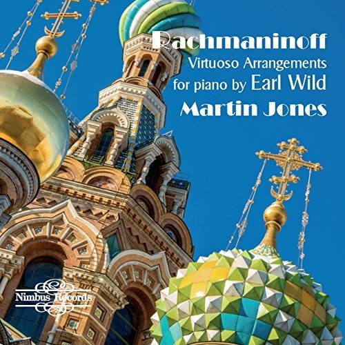the album cover for J Bach S / Jones - Virtuoso Arrangements for Piano By Earl Wild