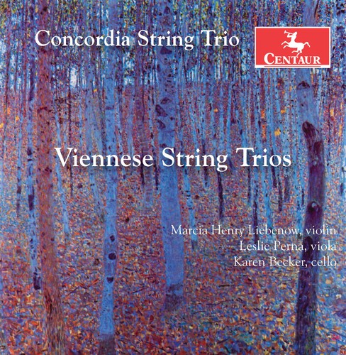 the album cover for Perger / Perna / Becker - Viennese String Trios