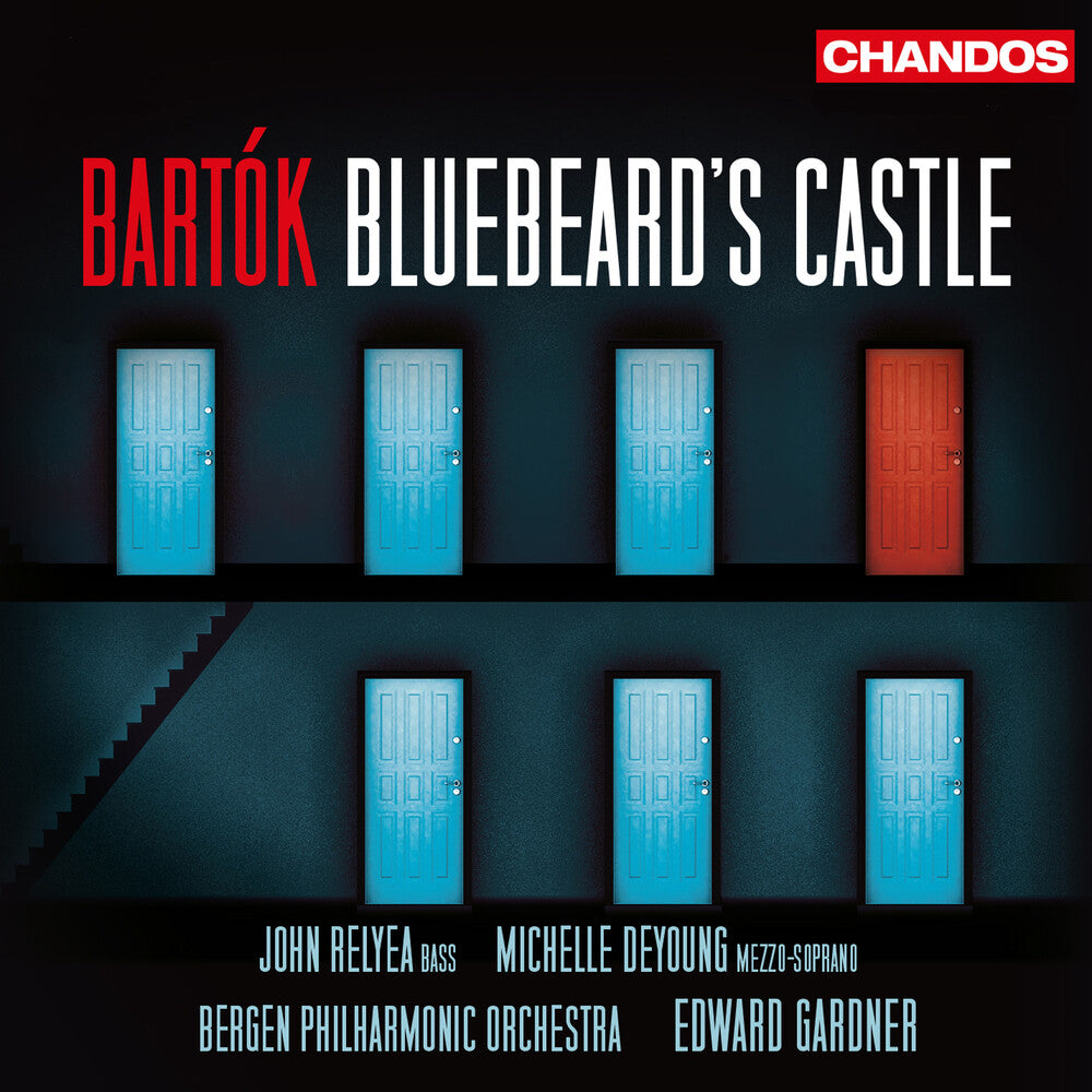 the album cover for Bartok / Deyoung / Gardner - Bluebeard's Castle
