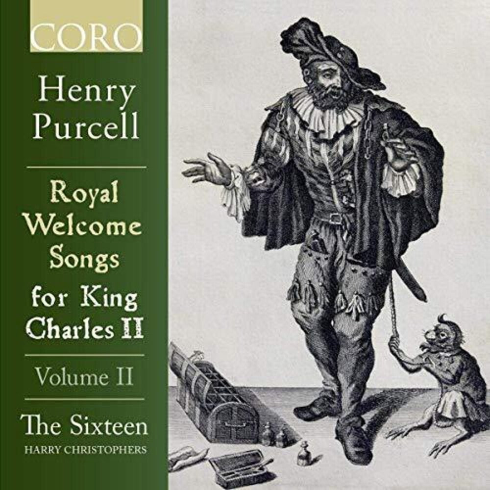 the album cover for Purcell / Sixteen / Christophers - Royal Welcome Songs 2