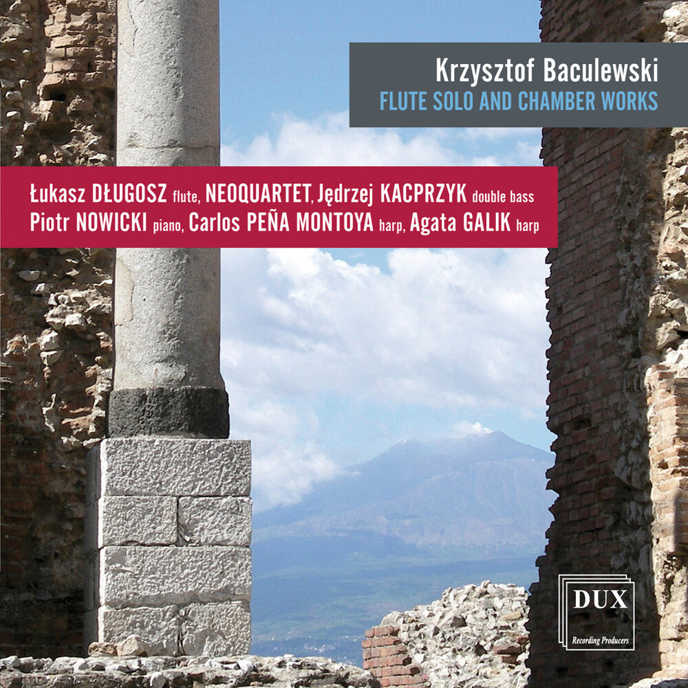 the album cover for Baculewski / Dlugosz / Nowicki - Flute Solo & Chamber Works