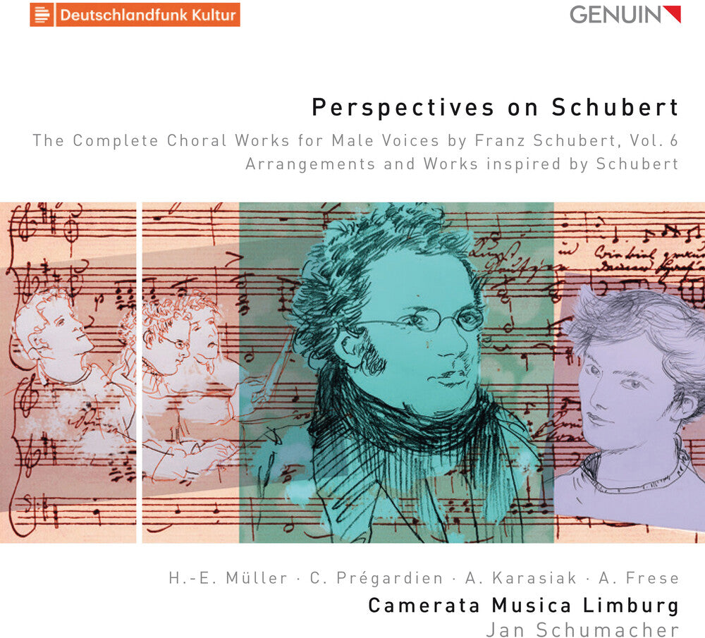 the album cover for Perspectives On Schubert 6 / Various - Perspectives on Schubert 6