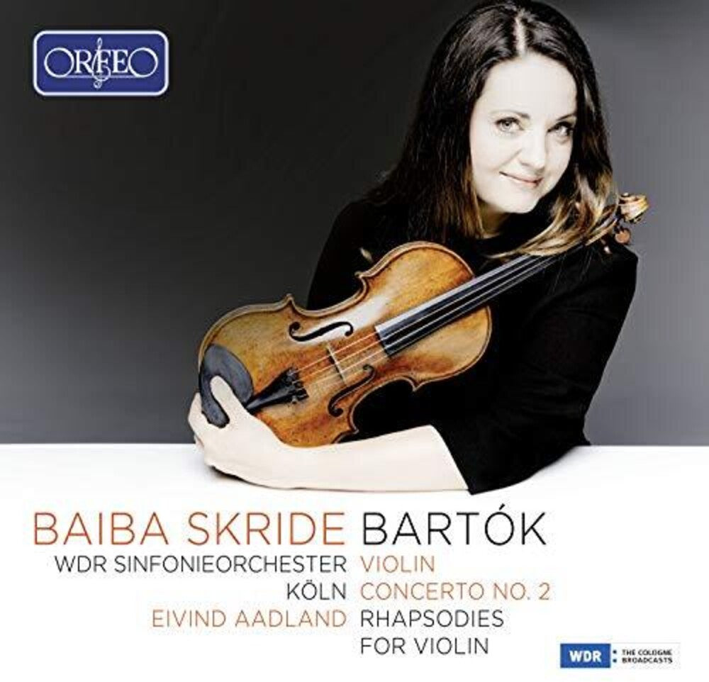 the album cover for Bartok / Skride / Aadland - Violin Concerto 2