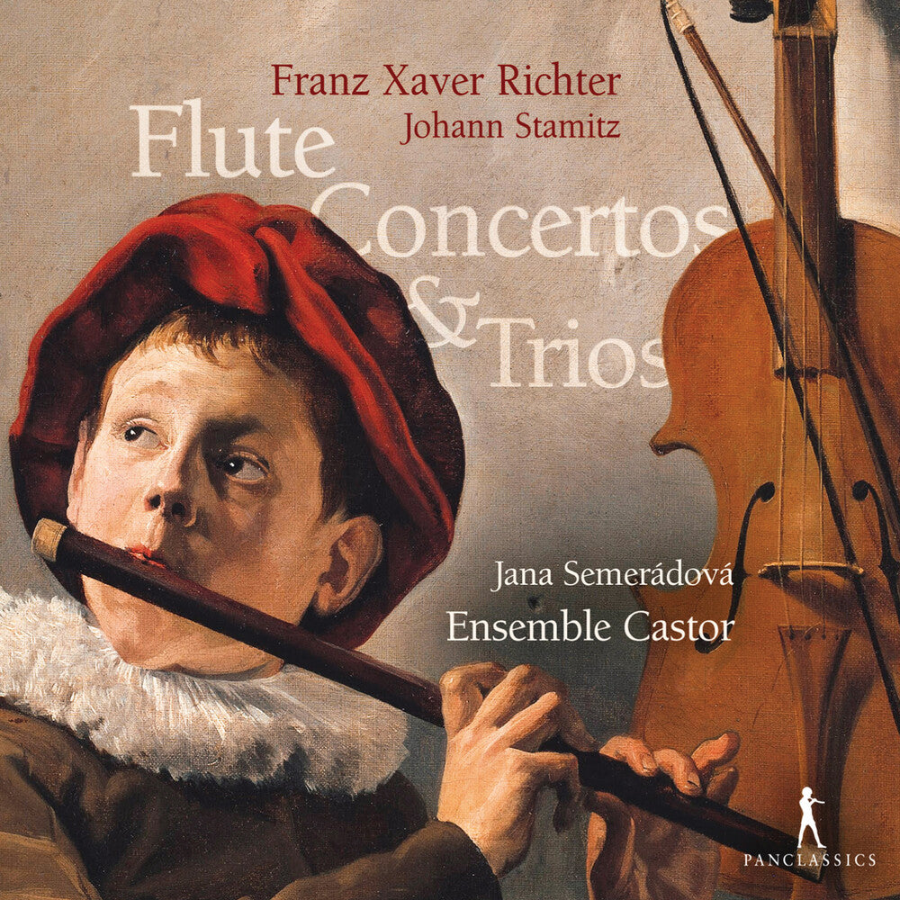 the album cover for Richter / Semeradova / Ensemble Castor - Flute Concertos & Trios