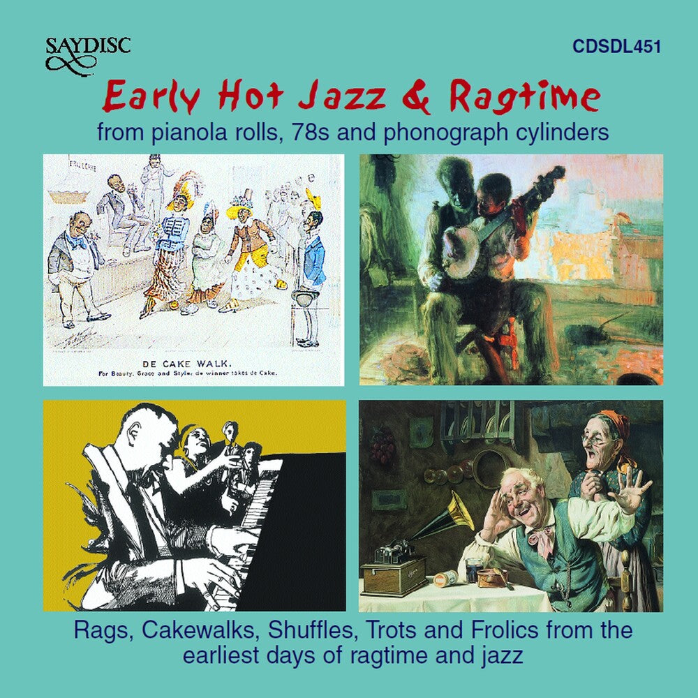 the album cover for Early Hot Jazz & Ragtime / Various - Early Hot Jazz & Ragtime