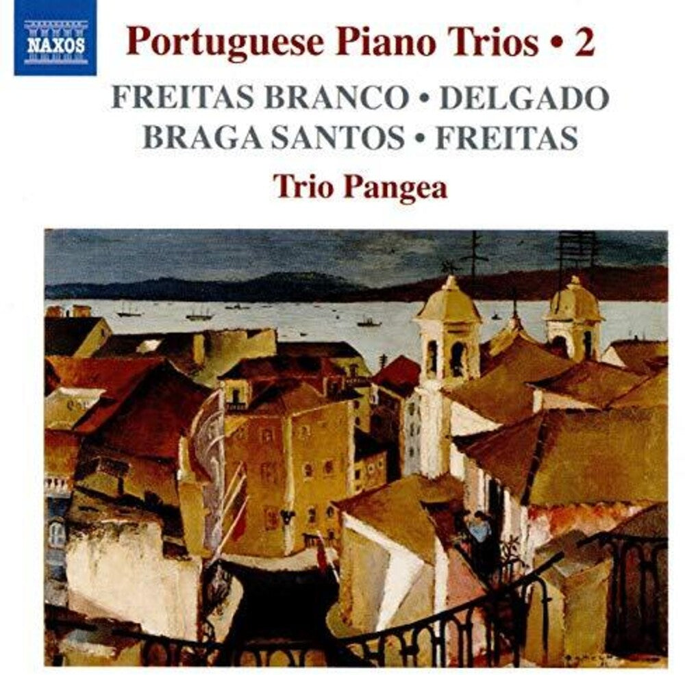 the album cover for Branco / Trio Pangea - Portuguese Piano Trios 2