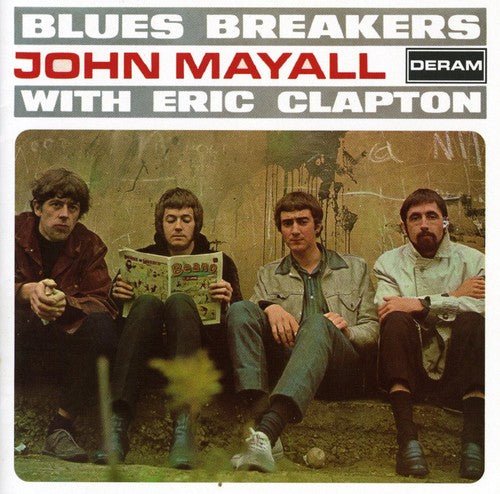 the album cover for John Mayall - Blues Breakers with Eric Clapton