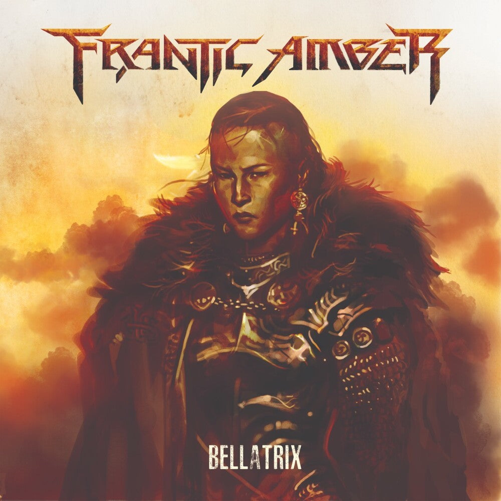 the album cover for Frantic Amber - Bellatrix