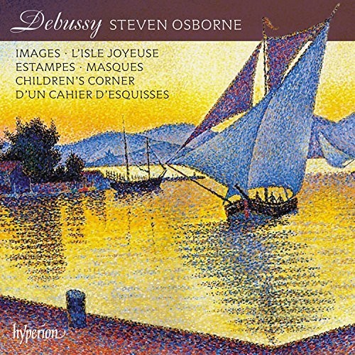 the album cover for Debussy / Steven Osborne - Debussy: Piano Music