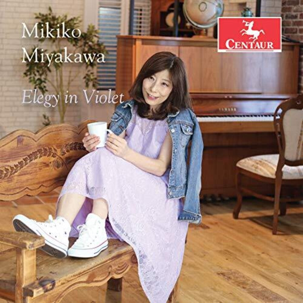 the album cover for Miyakawa - Elegy in Violet