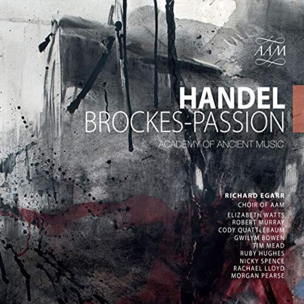 the album cover for Handel - Brockes-Passion