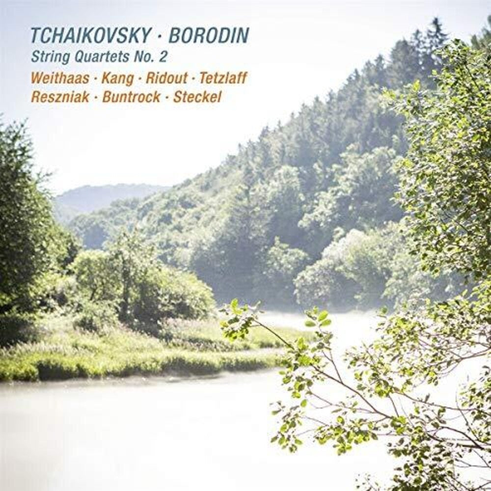 the album cover for Tchaikovsky / Reszniak / Tetzlaff - Russian String Quartets